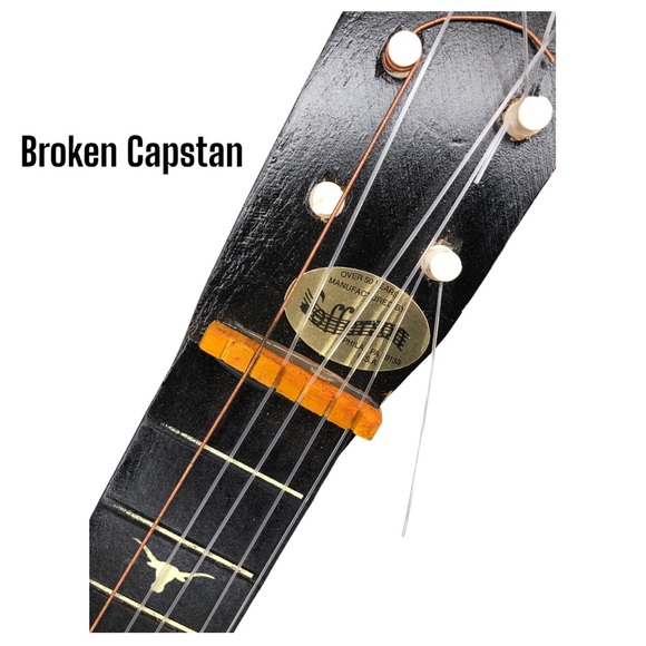 Vintage 1950 Jefferson Hopalong Cassidy 6-String Acoustic Guitar LIMITED #1671 - Picture 9 of 12